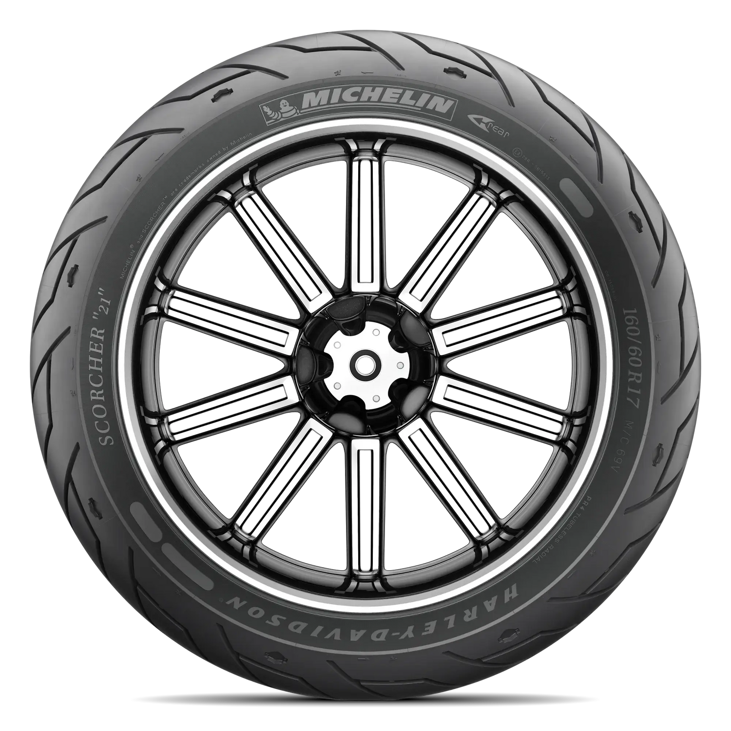 Michelin Scorcher 21 Rear Tyre 160/60 R-17 M/C 69V Tubeless