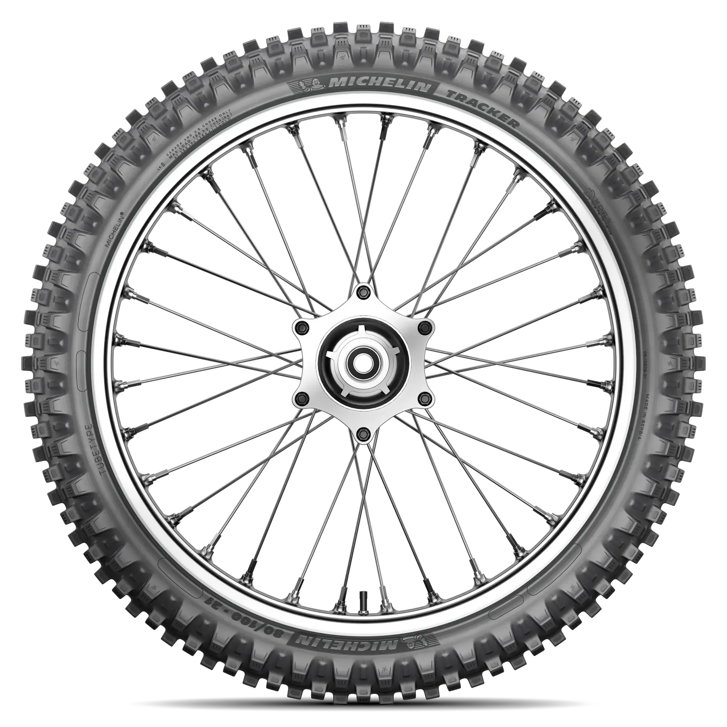 Michelin Tracker Front Tyre 80/100-21 51R Tube Type