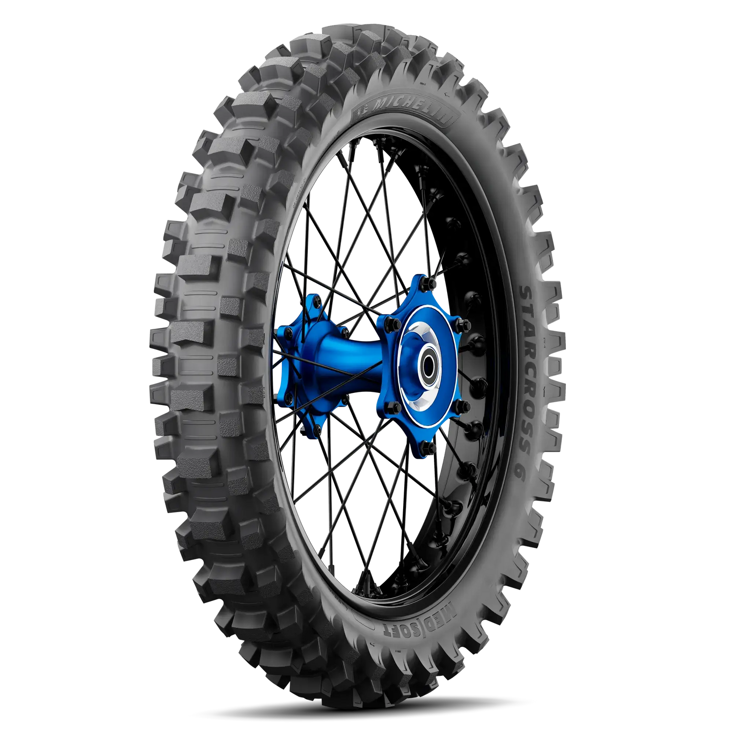 Michelin Starcross 6 Medium/Soft Rear Tyre 100/90-19 57M Tube Type