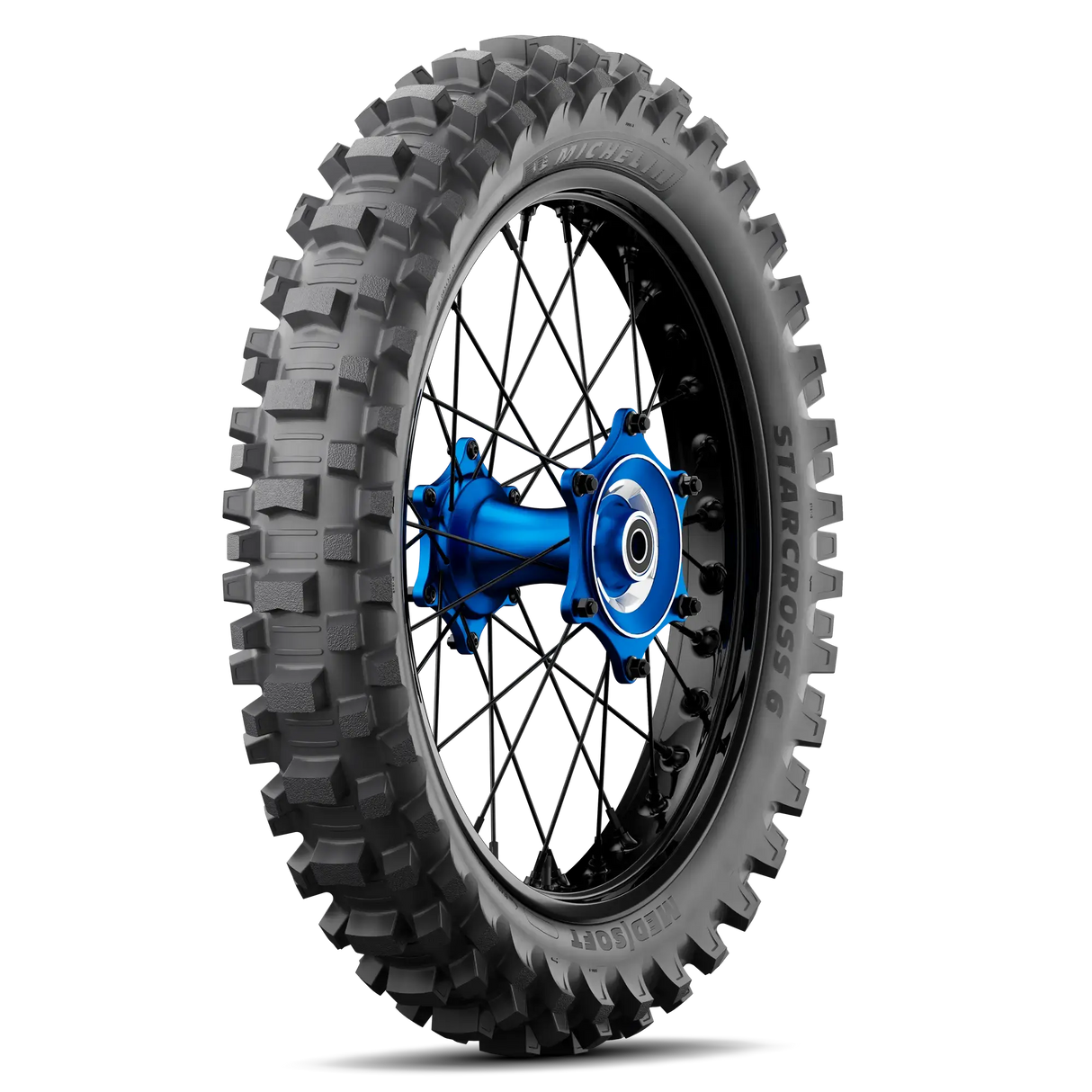 Michelin Starcross 6 Medium/Soft Rear Tyre 120/90-18 65M Tube Type