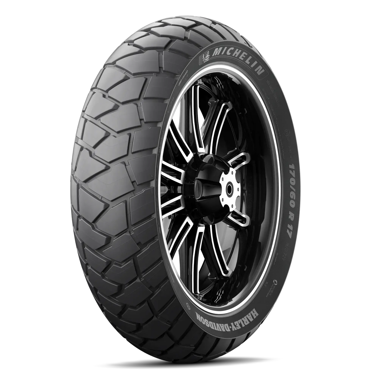 Michelin Scorcher Adventure Rear Tyre 170/60 R-17 72V Tubeless