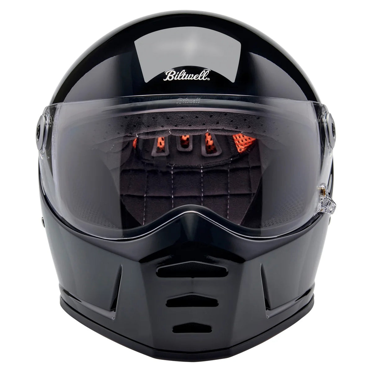 Biltwell Lane Splitter Gloss Black Helmet