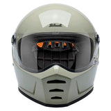 Biltwell Lane Splitter Gloss Chalk Helmet