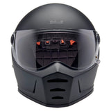Biltwell Lane Splitter Flat Black Helmet