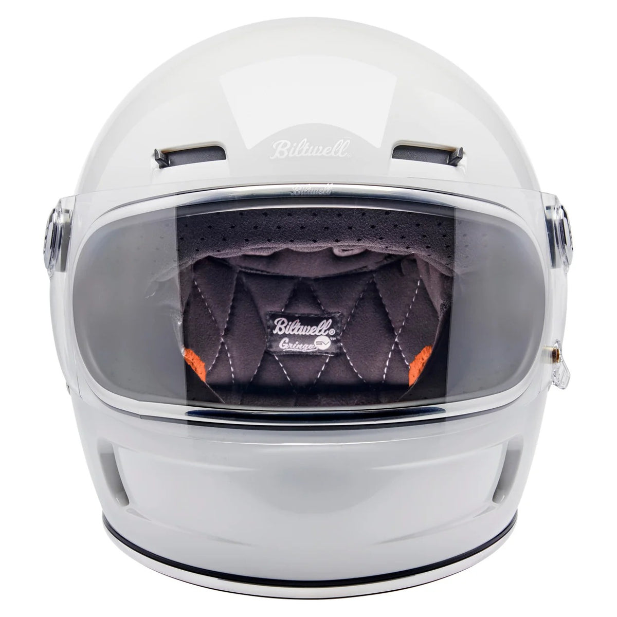 Biltwell Gringo SV Gloss White Helmet