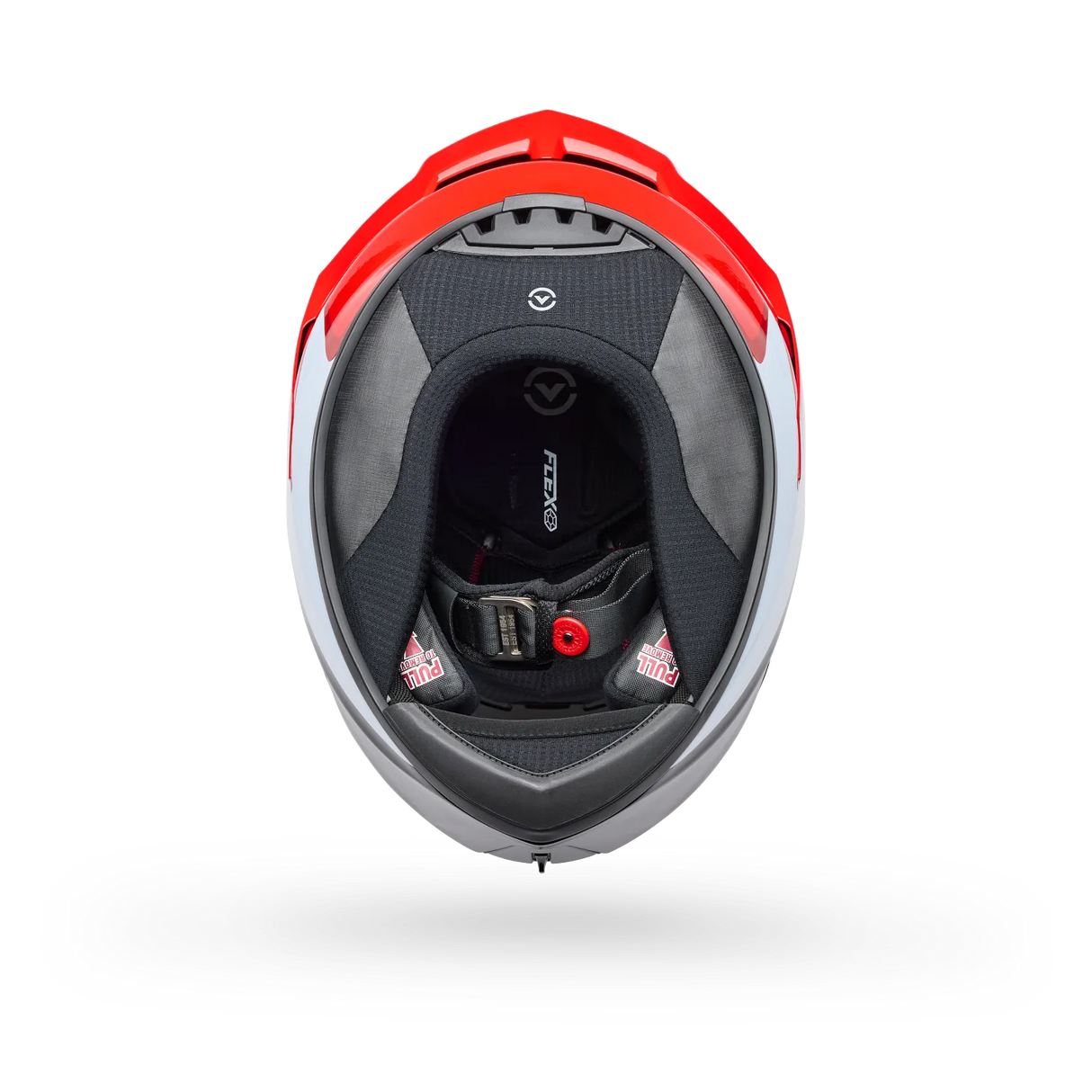 Bell Race Star DLX Flex Fluid Gloss Red/White Helmet