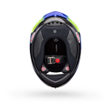 Bell Race Star DLX Flex Grid Gloss Blue/Yellow Helmet