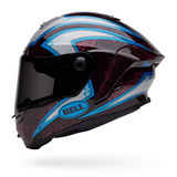 Bell Race Star DLX Flex Xenon Gloss Red/Silver Helmet
