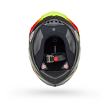 Bell Race Star DLX Flex Grid Gloss Yellow/Red Helmet