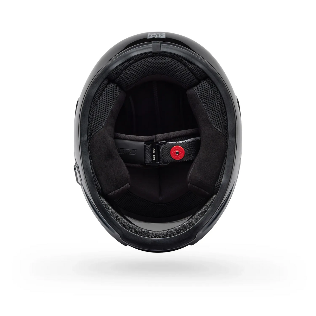 Bell Eliminator Menace Gloss Black/White Helmet