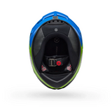 Bell Race Star DLX Flex Corsa Gloss Blue/Green Helmet
