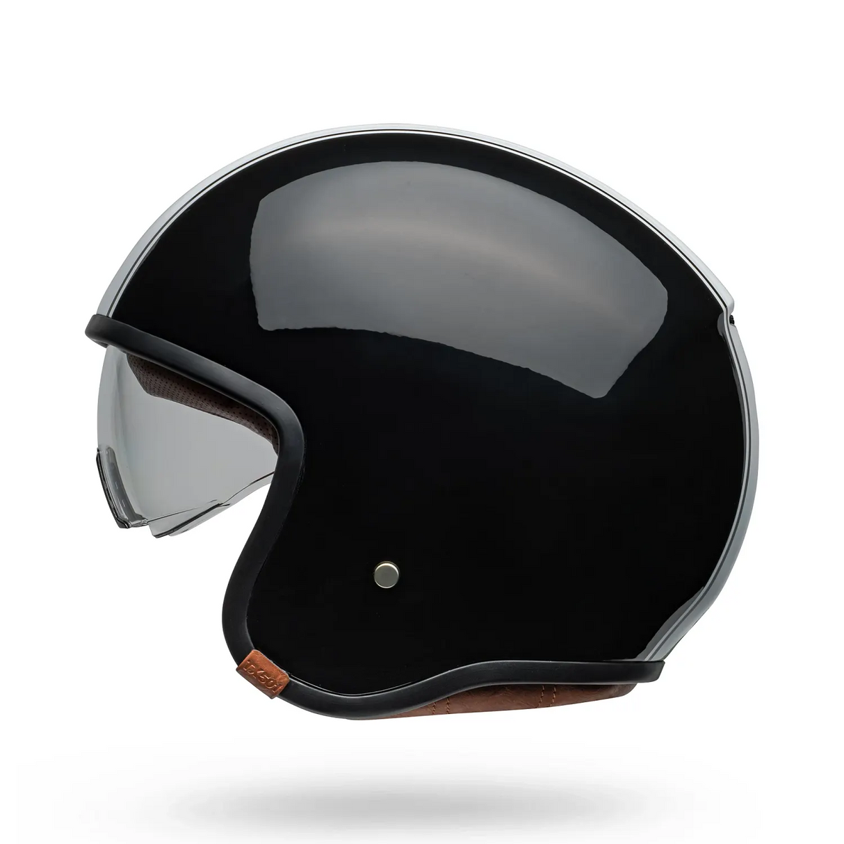 Bell TX-501 Rally Gloss Black/White Helmet