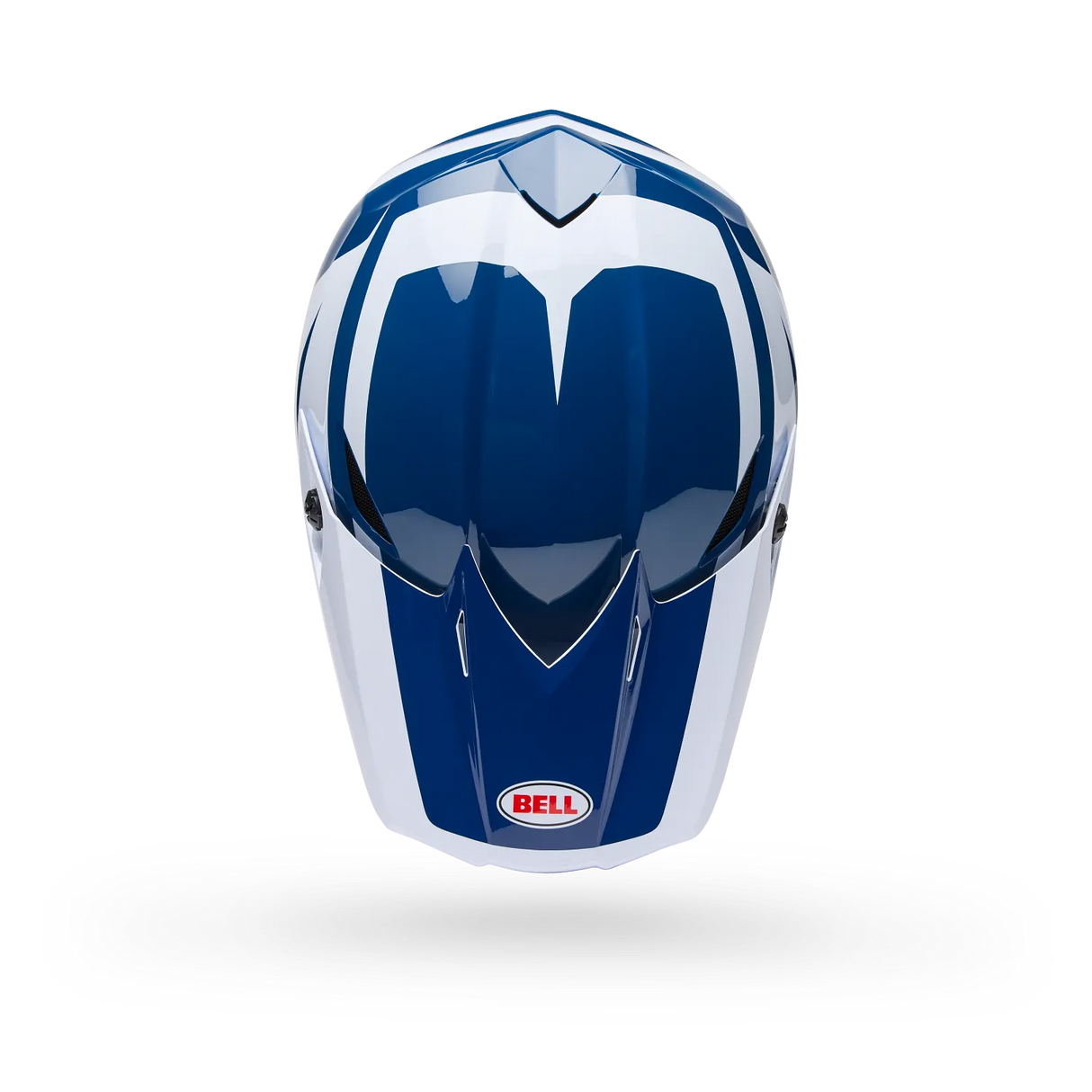 Bell MX-10 Mips Talon Gloss Blue/White Youth Helmet