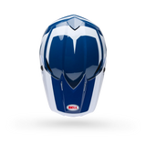 Bell MX-10 Mips Talon Gloss Blue/White Youth Helmet