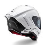Alpinestars Supertech R10 Solid Gloss White/Matte Black Helmet