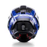 Alpinestars Supertech R10 Arius Gloss Black/White/Blue Helmet