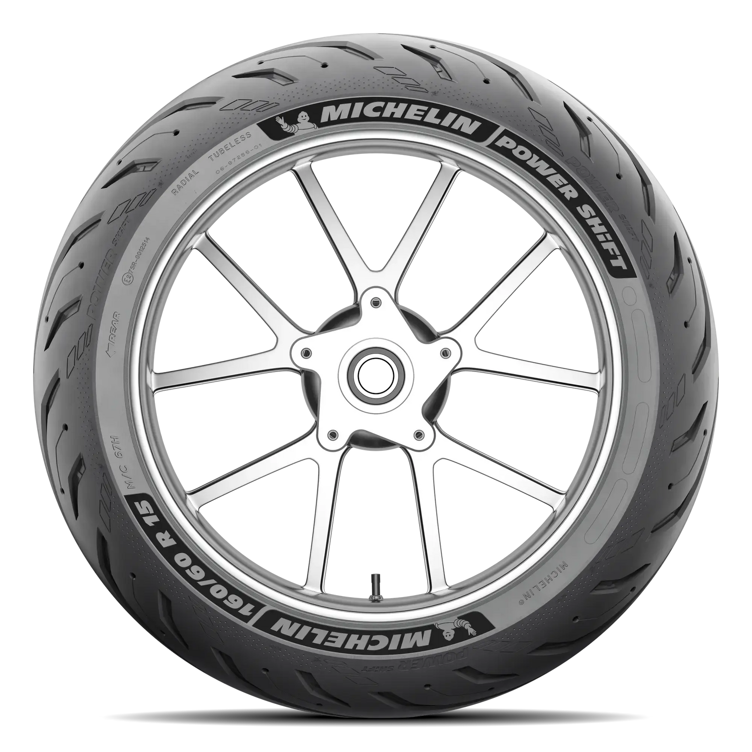 Michelin Power Shift Rear Tyre 160/60 R-15 67H Tubeless