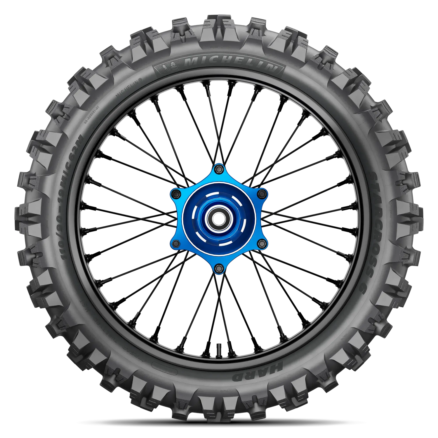 Michelin Starcross 6 Hard Rear Tyre 110/90-19 62M Tube Type
