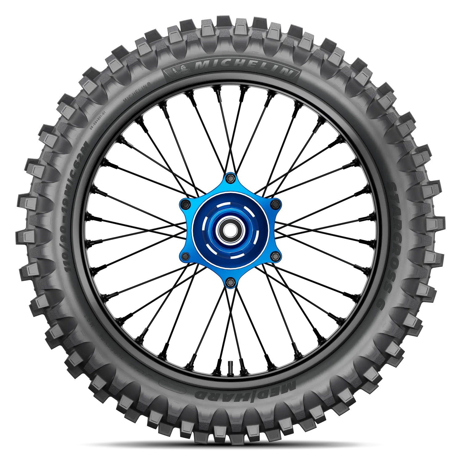 Michelin Starcross 6 Medium/Hard Rear Tyre 110/100-18 64M Tube Type