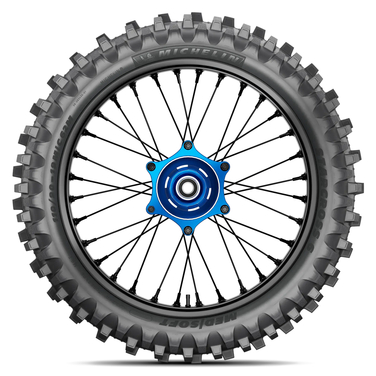 Michelin Starcross 6 Medium/Soft Rear Tyre 120/90-18 65M Tube Type