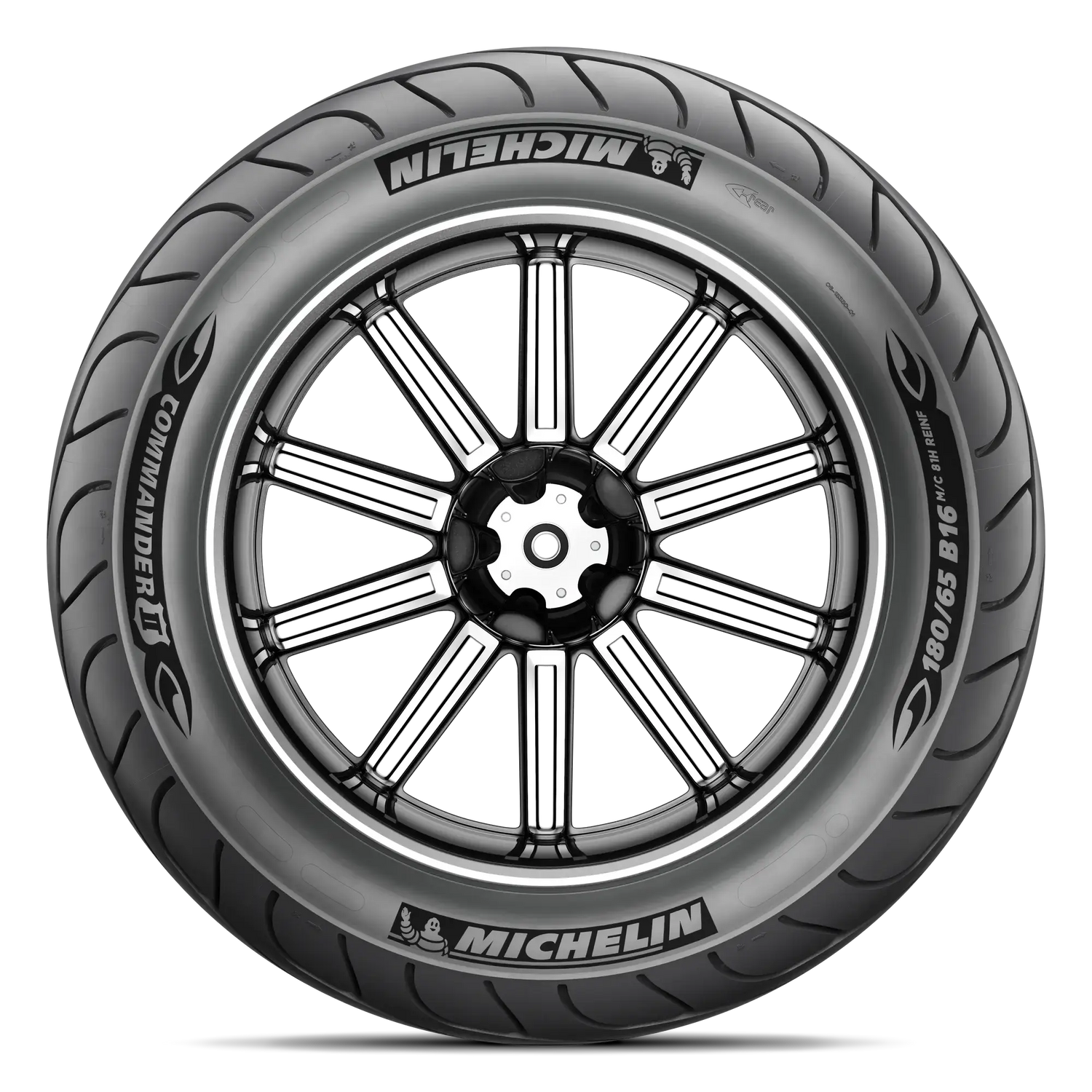 Michelin Commander II Rear Tyre 180/65 B-16 81H Reinforced Tubeless/Tube Type