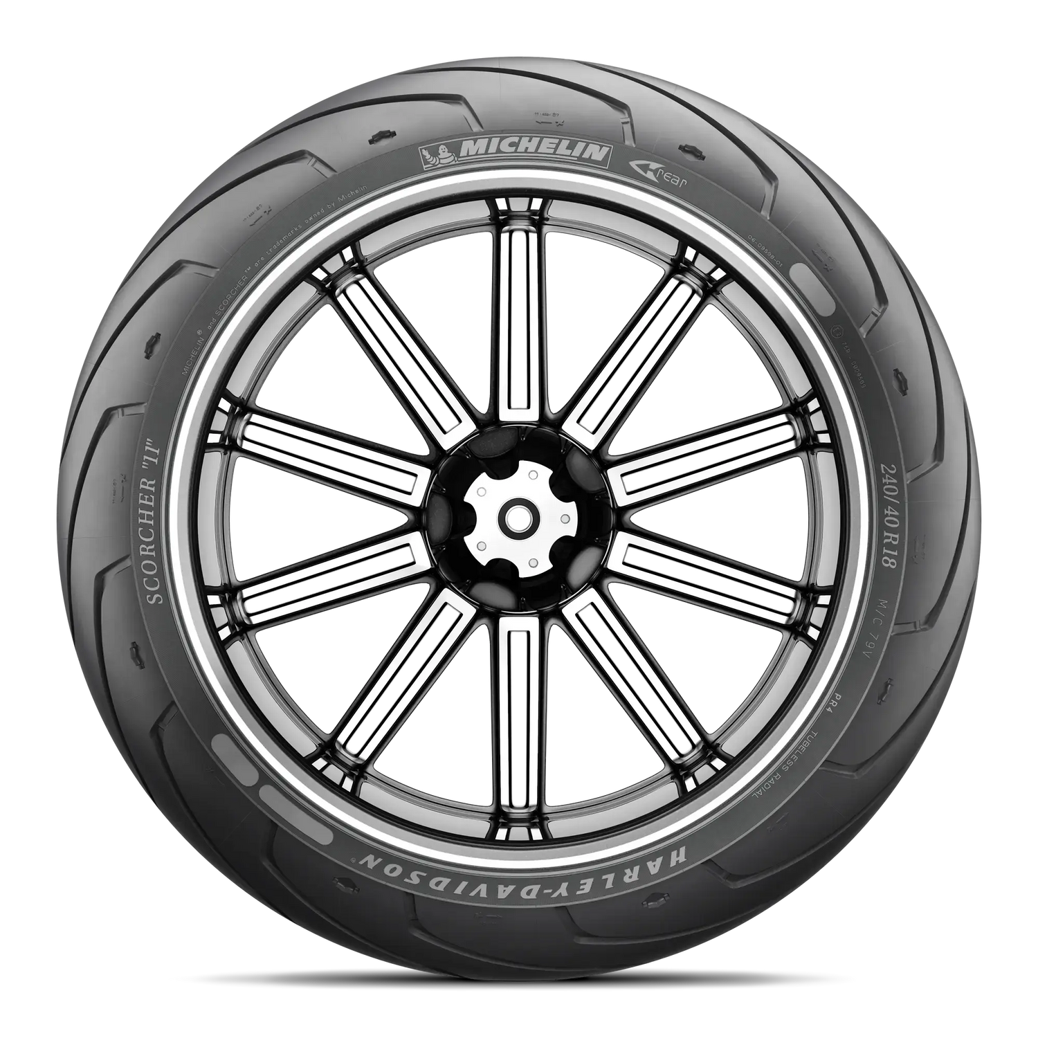 Michelin Scorcher 11 Rear Tyre 200/55 R-17 M/C 78V Tubeless