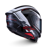 Alpinestars S-R7 A-Core Gloss Black/White/Red Helmet