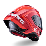 Alpinestars Supertech R10 Arius Gloss Black/White/Double Red Helmet