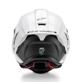 Alpinestars Supertech R10 Solid Gloss White/Matte Black Helmet