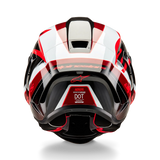 Alpinestars Supertech R10 Team Gloss Black Carbon/Red/White Helmet