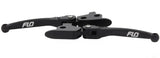 Flo Motorsports FLO-HD-814 MX Levers Black for Harley-Davidson Softail 25-Up