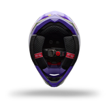 Bell Moto-10 GP Pace Ultraviolet Helmet
