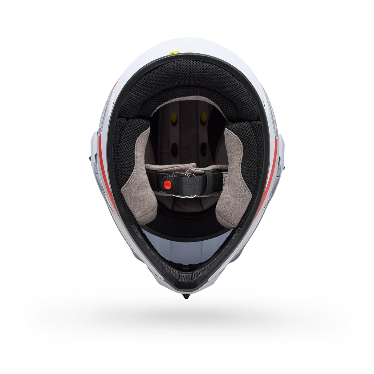 Bell MX-9 Adventure Mips Trail Matte White/Red Helmet