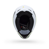 Bell MX-10 Mips Aviator Matte White/Green Youth Helmet