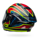 Bell Race Star DLX Flex Xenon Gloss Blue/Retina Helmet