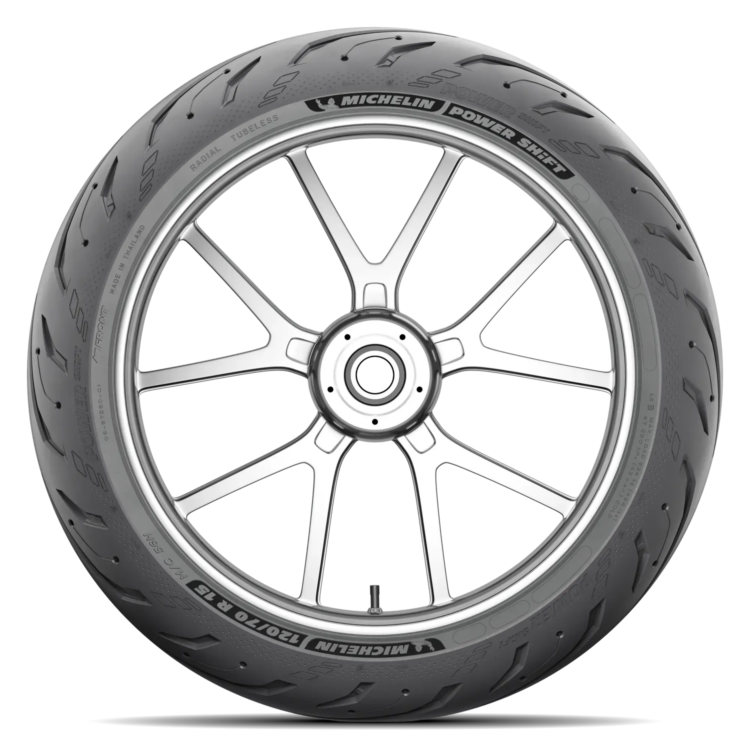 Michelin Power Shift Front Tyre 120/70 R-15 56H Tubeless