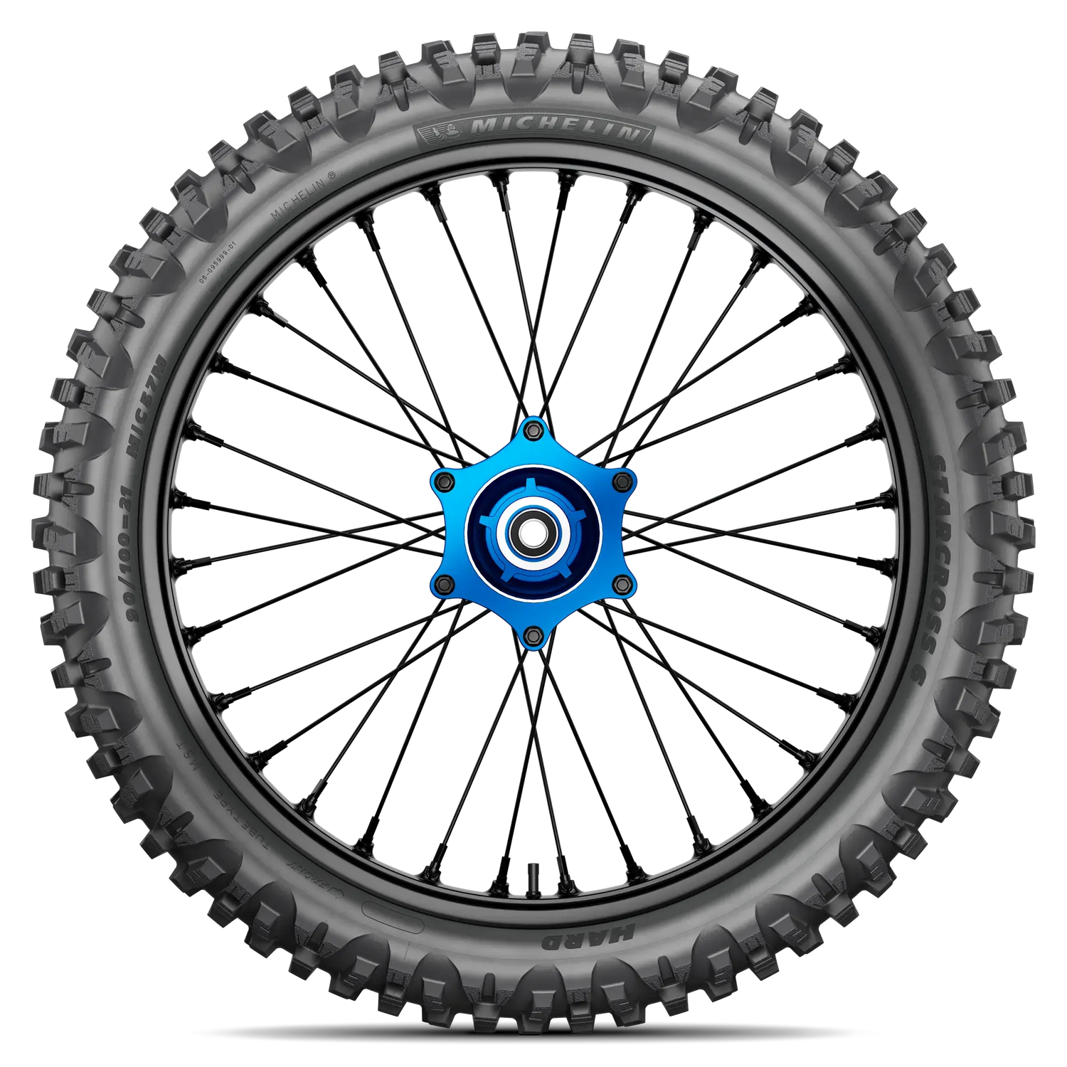 Michelin Starcross 6 Hard Front Tyre 90/100-21 57M Tube Type