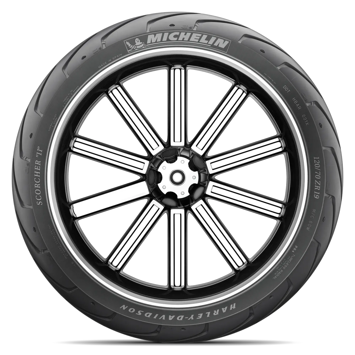 Michelin Scorcher 11 Front Tyre 140/75 R-17 M/C 67V Tubeless
