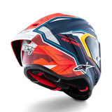 Alpinestars Supertech R10 Limited Edition Acosta Matte Blue/Red/White Helmet