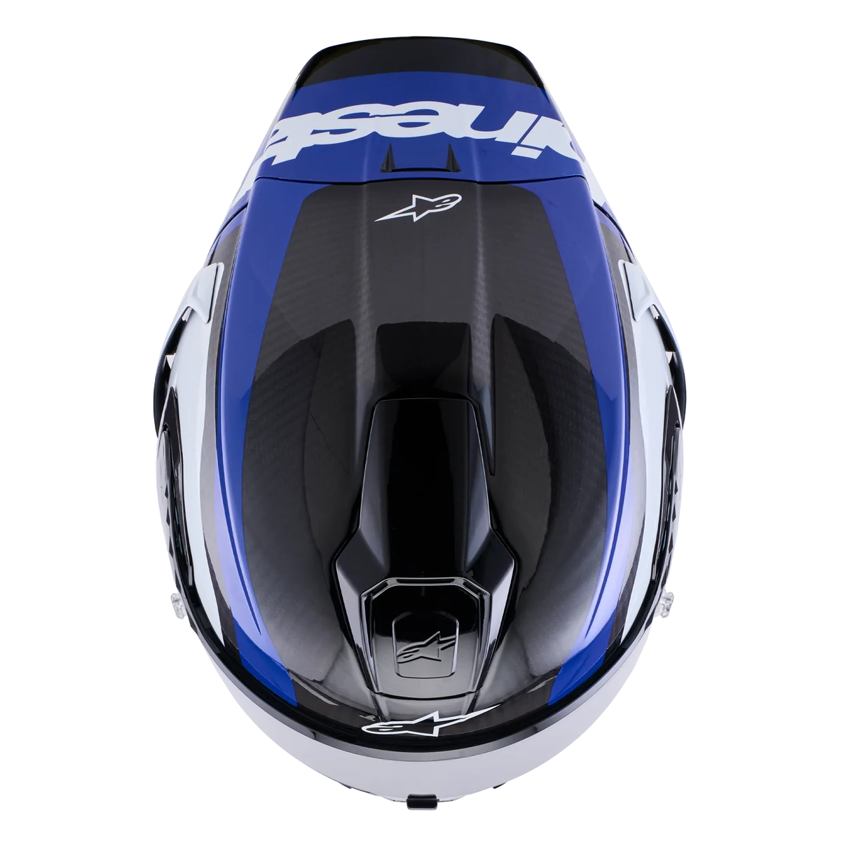 Alpinestars Supertech R10 Arius Gloss Black/White/Blue Helmet