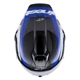Alpinestars Supertech R10 Arius Gloss Black/White/Blue Helmet