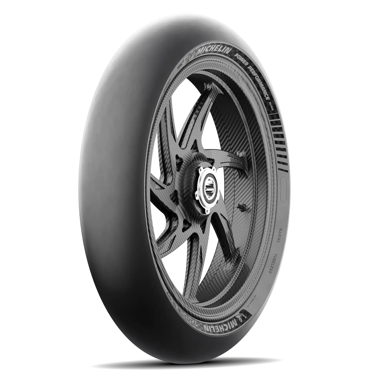 Michelin Power Performance Slick Medium Front Tyre 120/70 R-17 M/C 58V Tubeless
