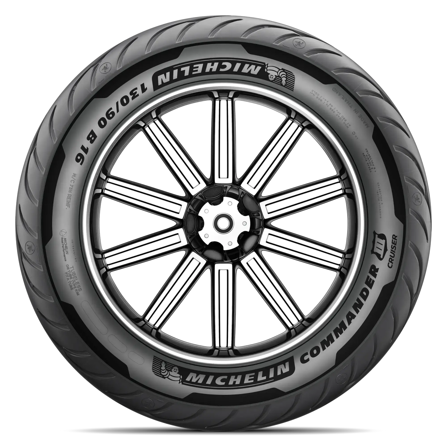 Michelin Commander III Cruiser Front Tyre 130/90 B-16 73H Reinforced Tubeless