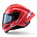 Alpinestars Supertech R10 Arius Gloss Black/White/Double Red Helmet