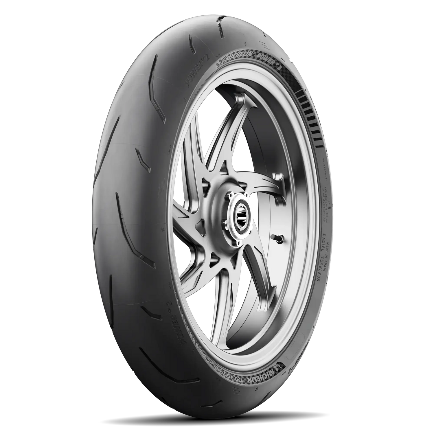 Michelin Power GP2 Front Tyre 120/70 ZR-17 M/C 58W Tubeless