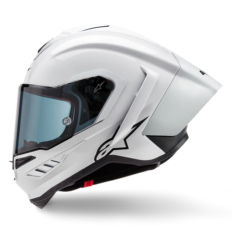 Alpinestars Supertech R10 Solid Gloss White/Matte Black Helmet