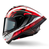 Alpinestars Supertech R10 Team Gloss Black Carbon/Red/White Helmet