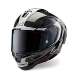 Alpinestars Supertech R10 Element Gloss Black Carbon/Silver/Black Helmet
