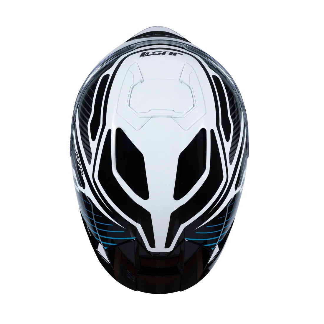 Just1 J-STR Tactical Gloss Blue/White Helmet