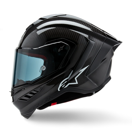 Alpinestars Supertech R10 Solid Matte/Gloss Black Carbon Helmet